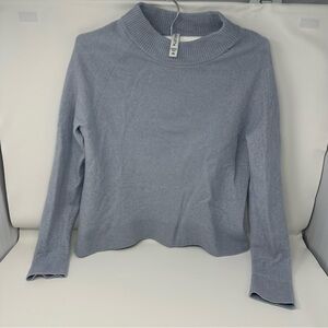 Athleta Light Gray Knit Top